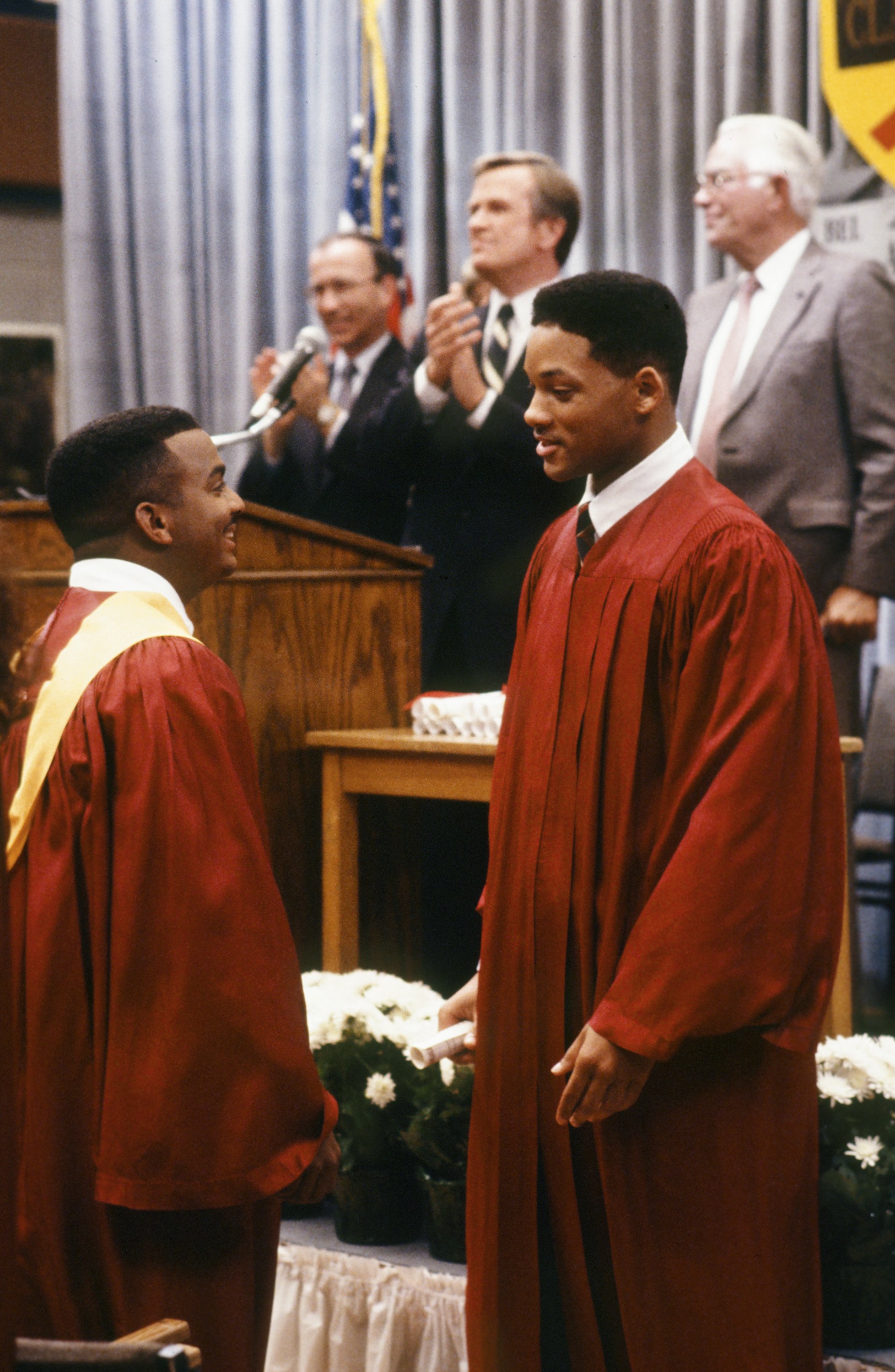 Still of Will Smith and Alfonso Ribeiro in The Fresh Prince of Bel-Air (1990)