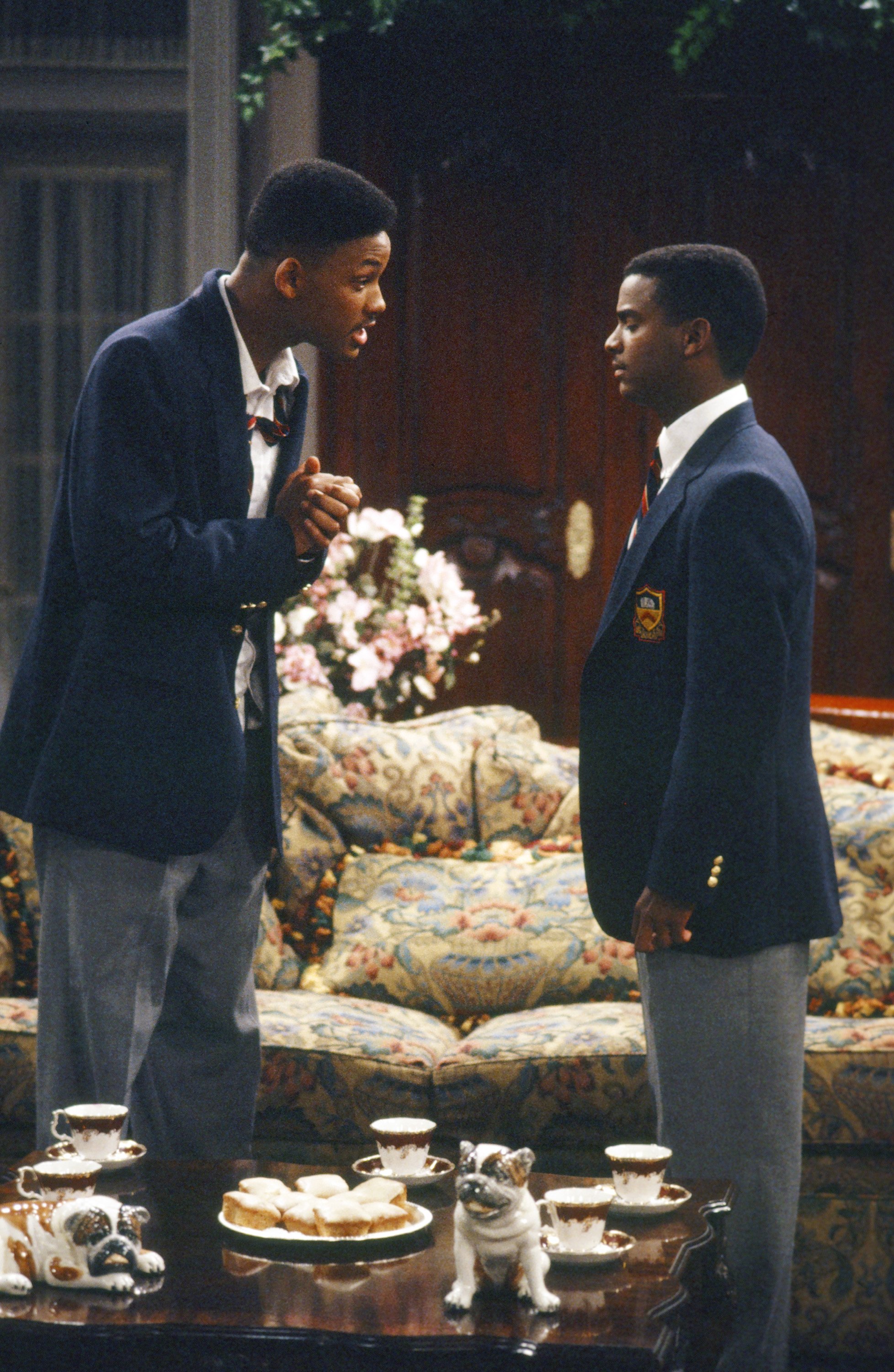 Still of Will Smith and Alfonso Ribeiro in The Fresh Prince of Bel-Air (1990)