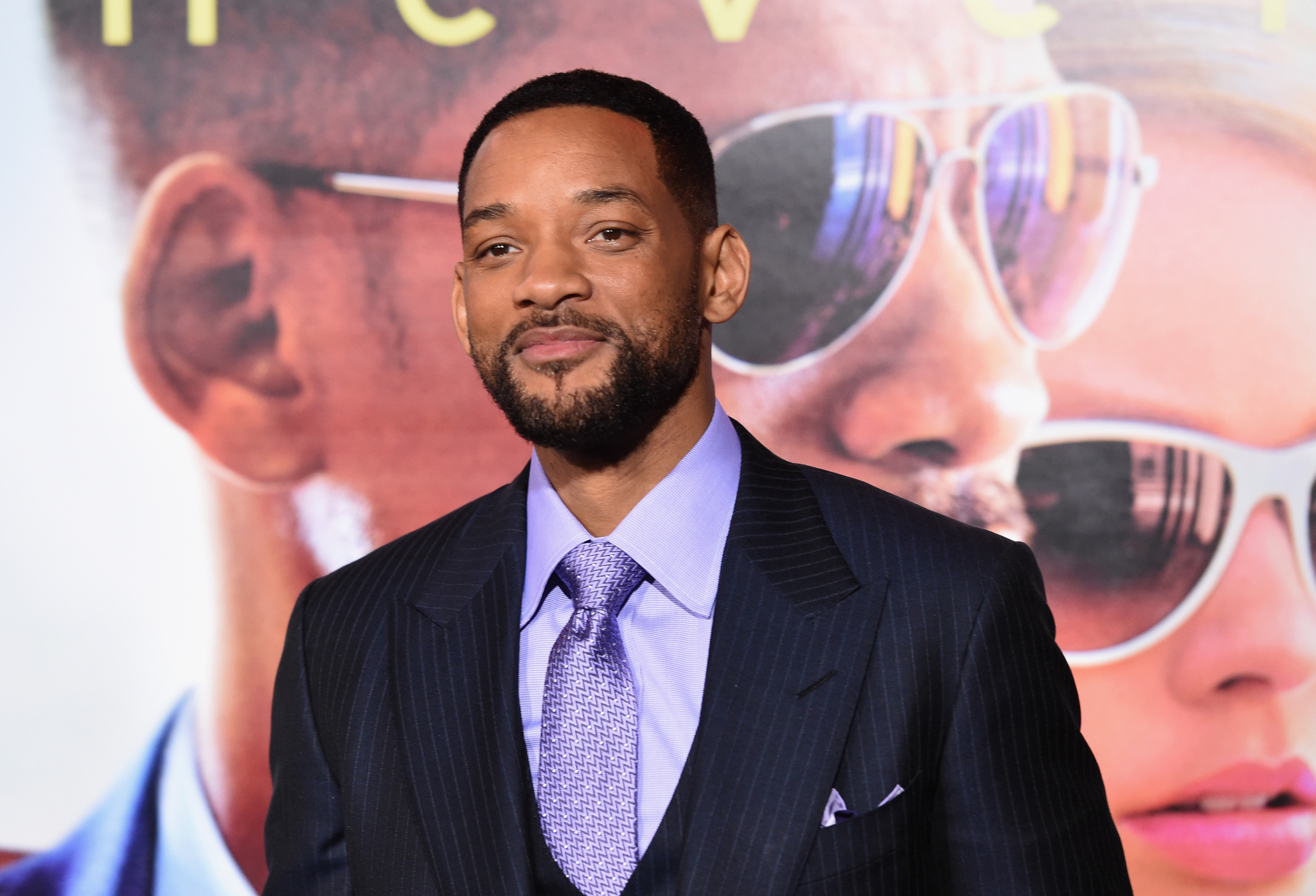 Will Smith at event of Susikaupk (2015)