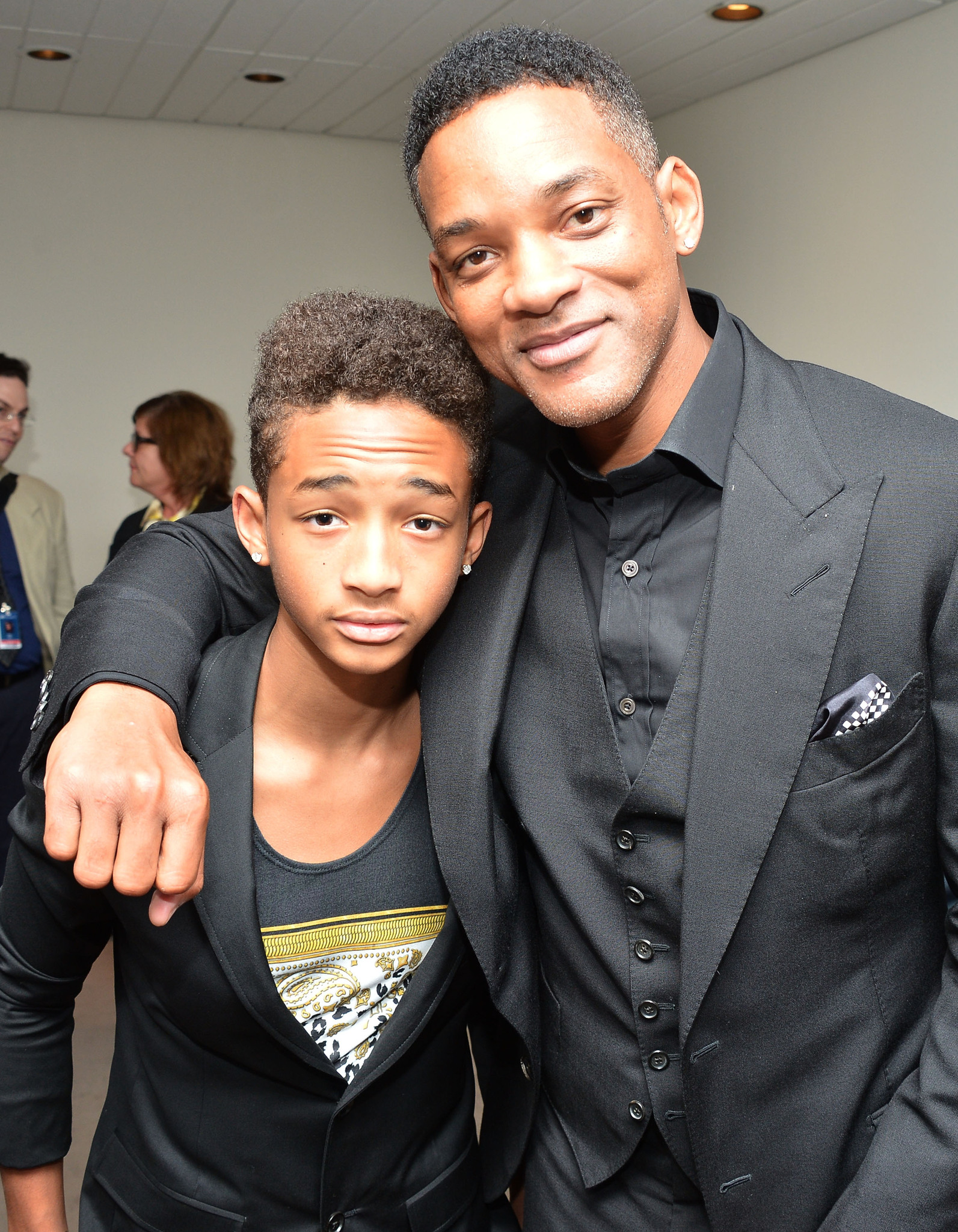 Will Smith and Jaden Smith at event of Free Angela and All Political Prisoners (2012)