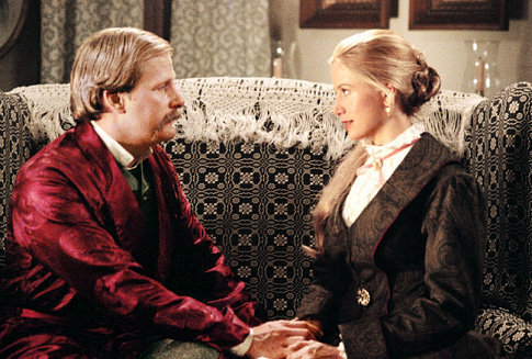 Still of Mira Sorvino and Jeff Daniels in Gods and Generals (2003)