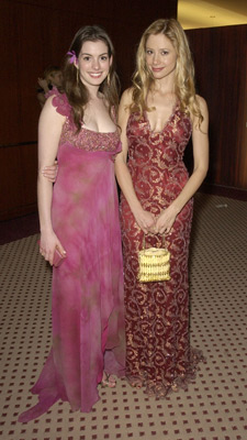 Mira Sorvino and Anne Hathaway