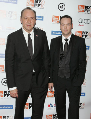 Kevin Spacey and Dana Brunetti at event of The Social Network (2010)