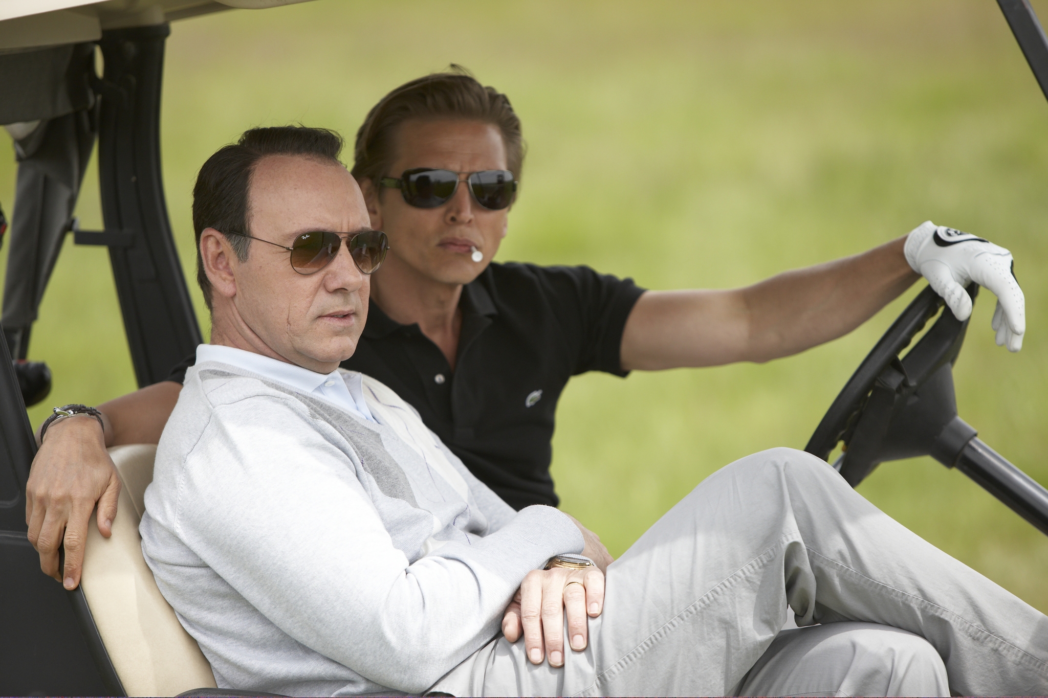 Still of Kevin Spacey and Barry Pepper in Casino Jack (2010)