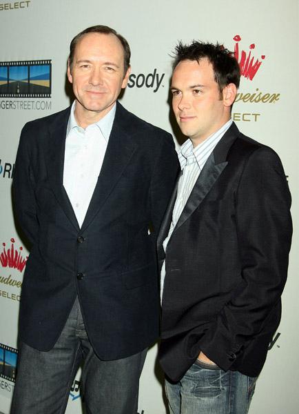 Kevin Spacey and Dana Brunetti