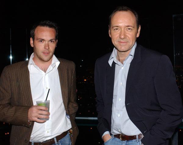 Kevin Spacey and Dana Brunetti