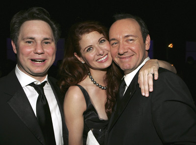 Kevin Spacey and Debra Messing