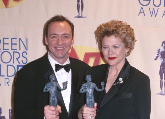 Kevin Spacey and Annette Bening