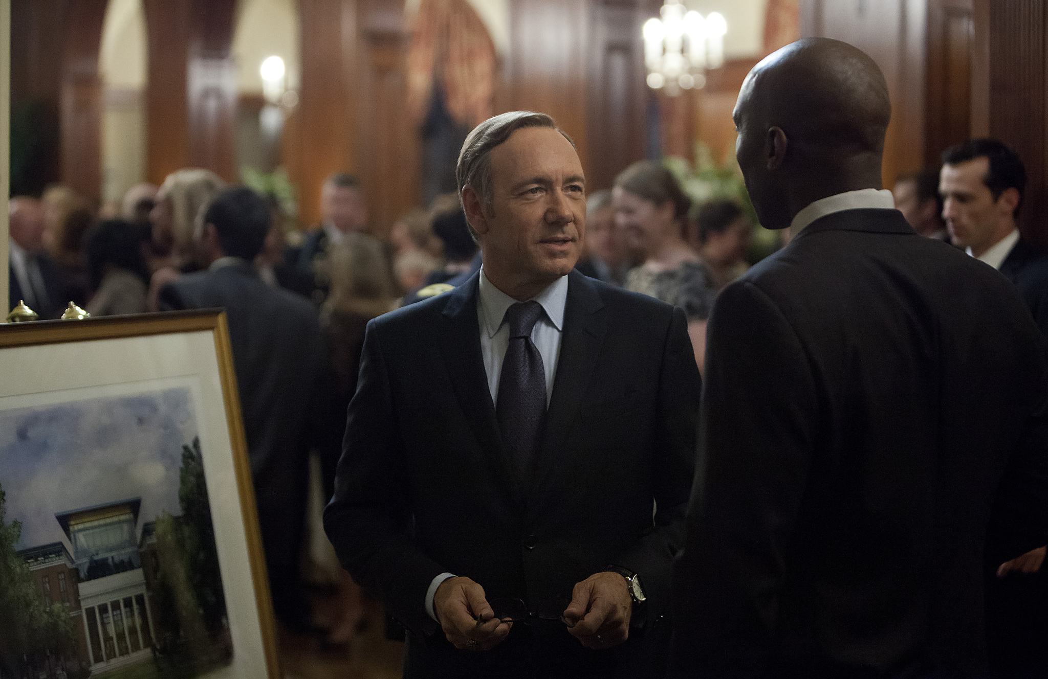 Still of Kevin Spacey in Kortu Namelis (2013)