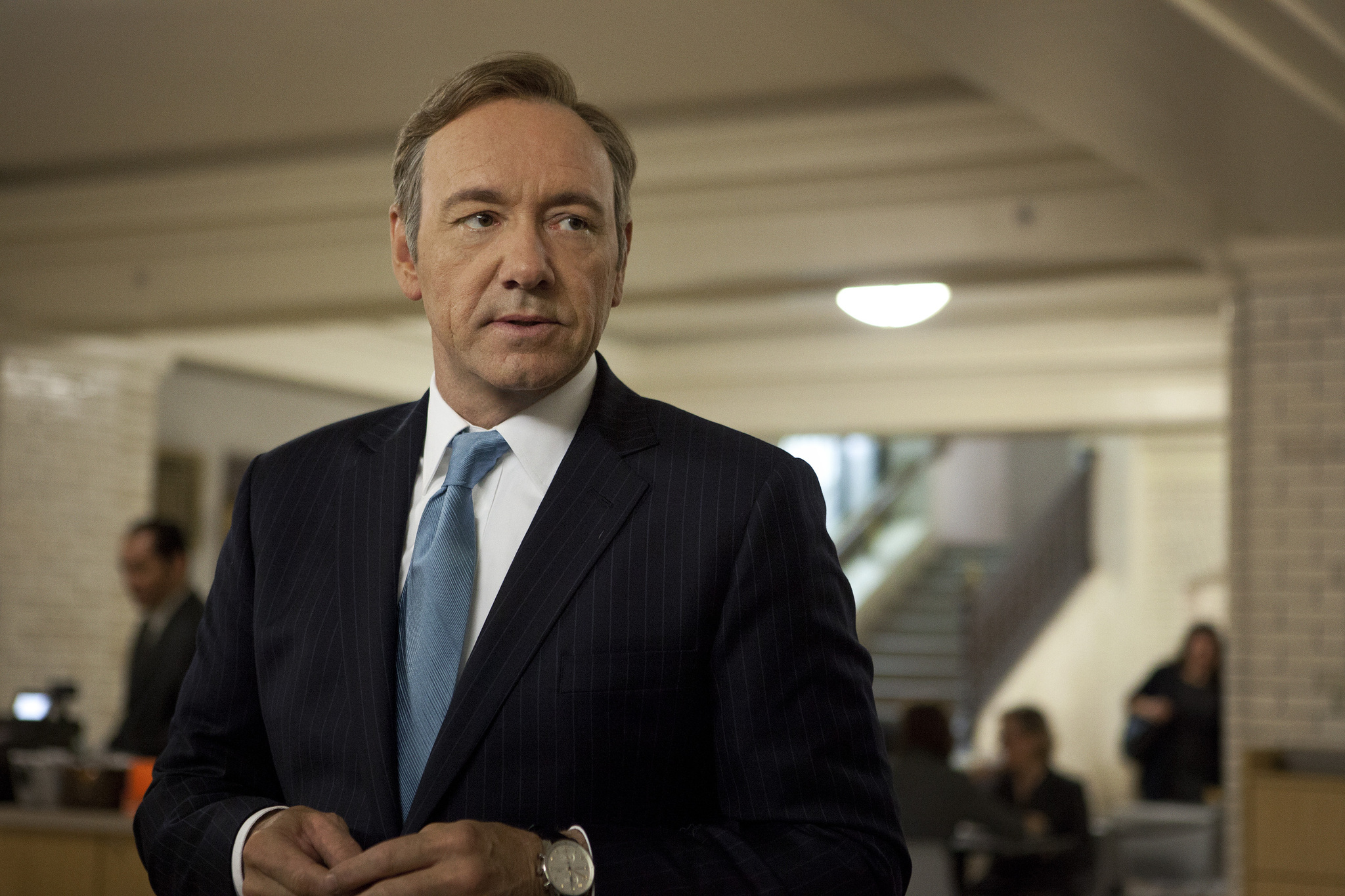 Still of Kevin Spacey in Kortu Namelis (2013)