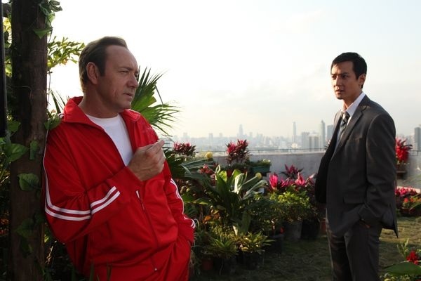 Still of Kevin Spacey and Daniel Wu in Inseparable (2011)