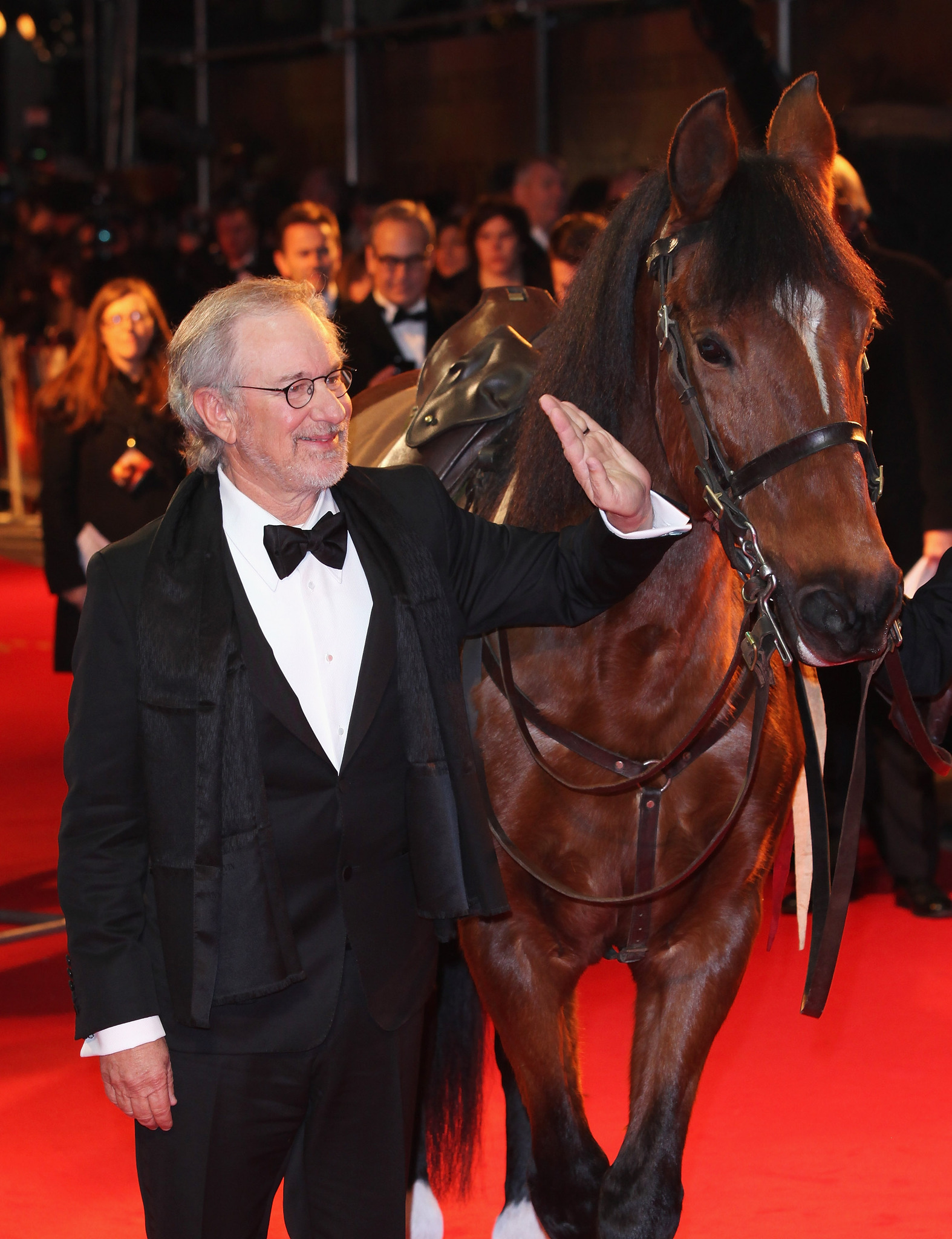 Steven Spielberg at event of Karo zirgas (2011)