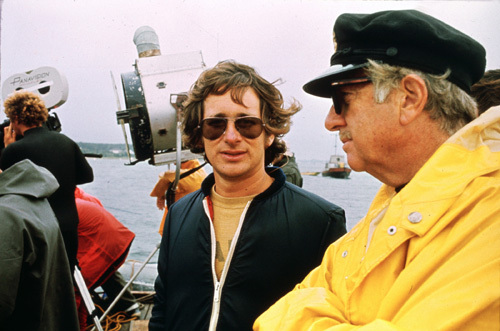 Steven Spielberg and David Brown