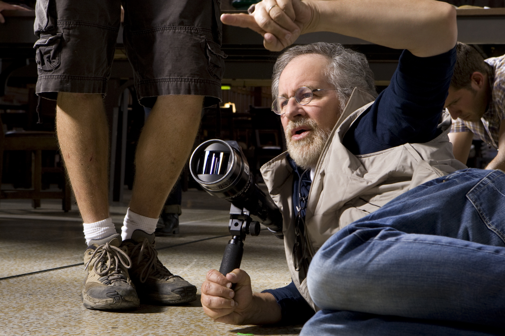 Still of Steven Spielberg in Indiana Dzounsas ir kristolo kaukoles karalyste (2008)