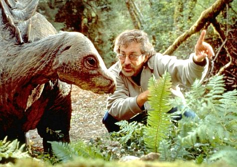 Steven Spielberg directs one of his stars