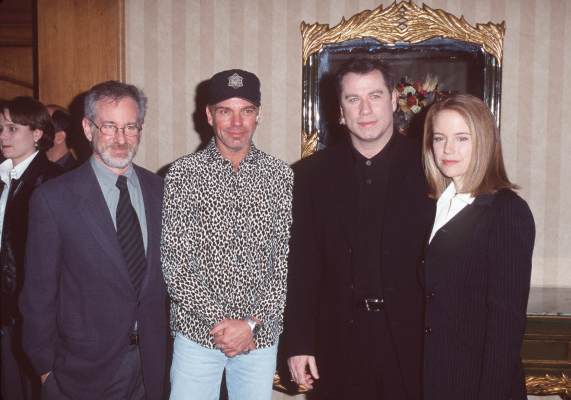 Steven Spielberg, John Travolta, Kelly Preston and Billy Bob Thornton