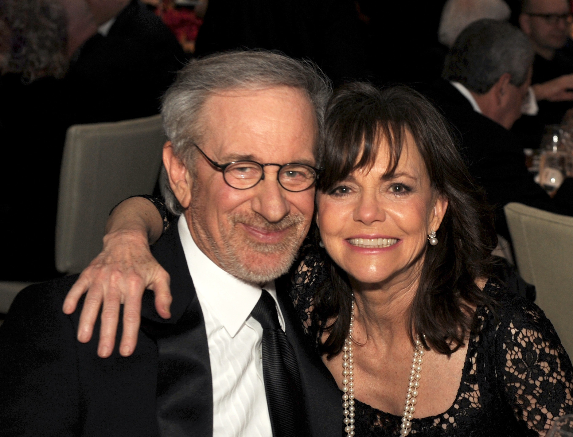 Steven Spielberg and Sally Field