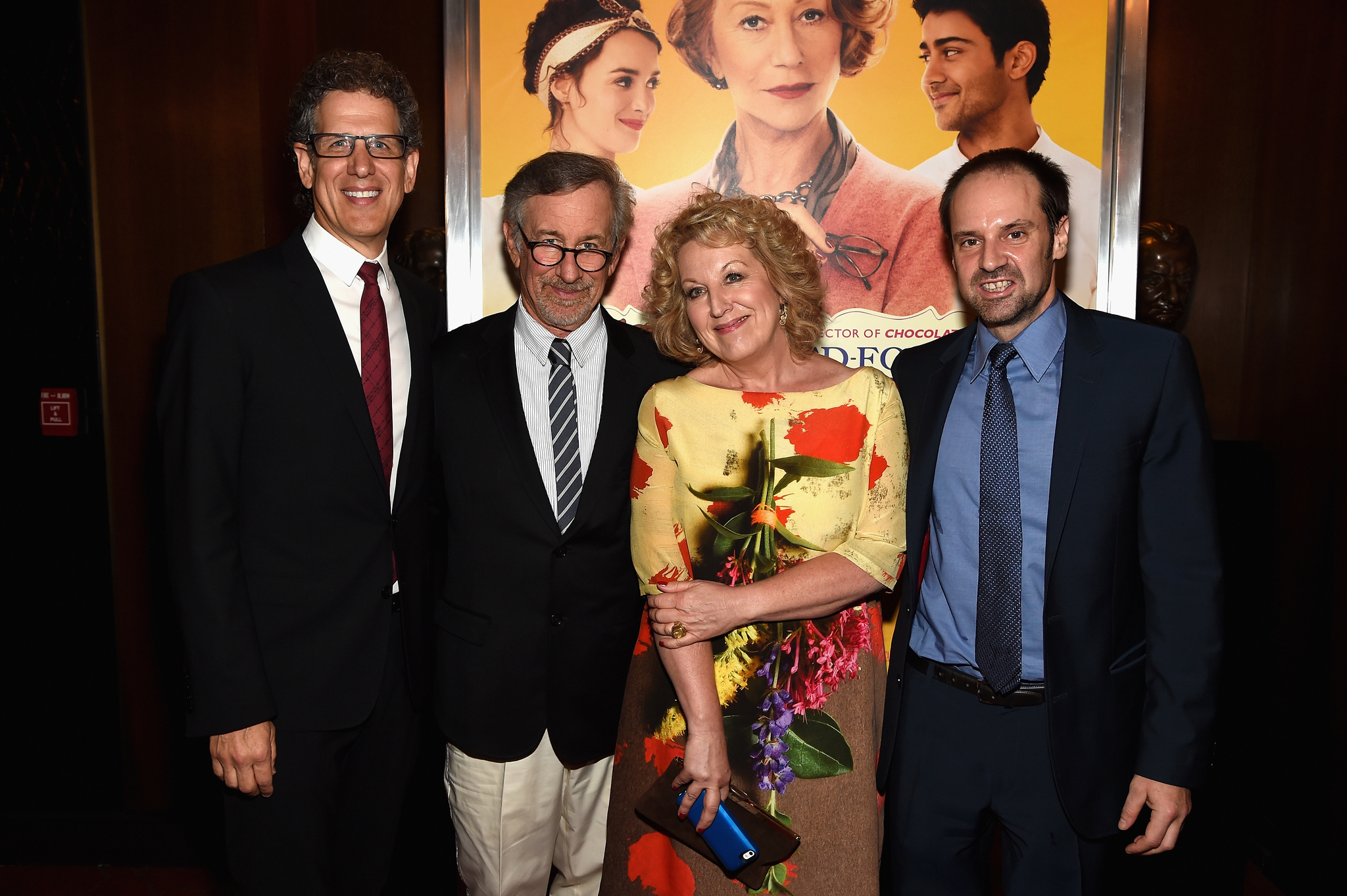 Steven Spielberg, Juliet Blake, Jeff Skoll and James Berk at event of Simto zingsniu kelione (2014)