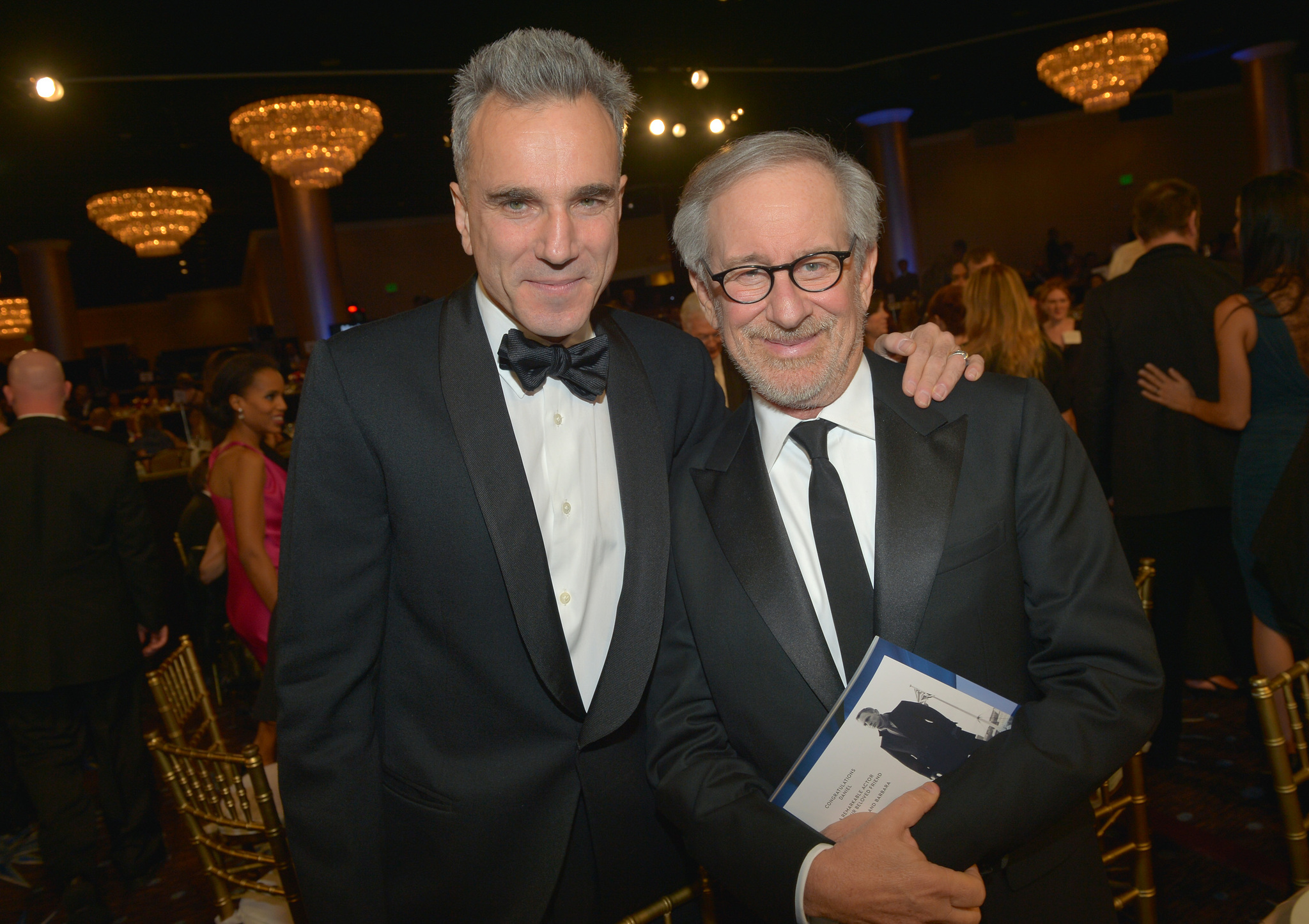 Steven Spielberg and Daniel Day-Lewis