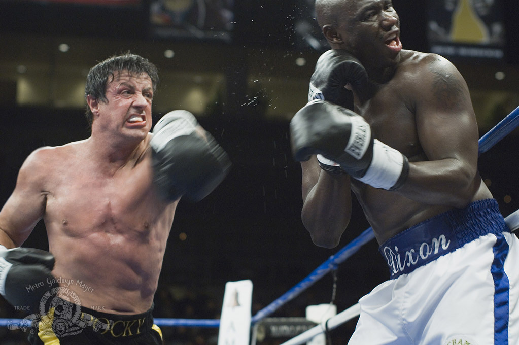 Still of Sylvester Stallone and Antonio Tarver in Rocky Balboa (2006)