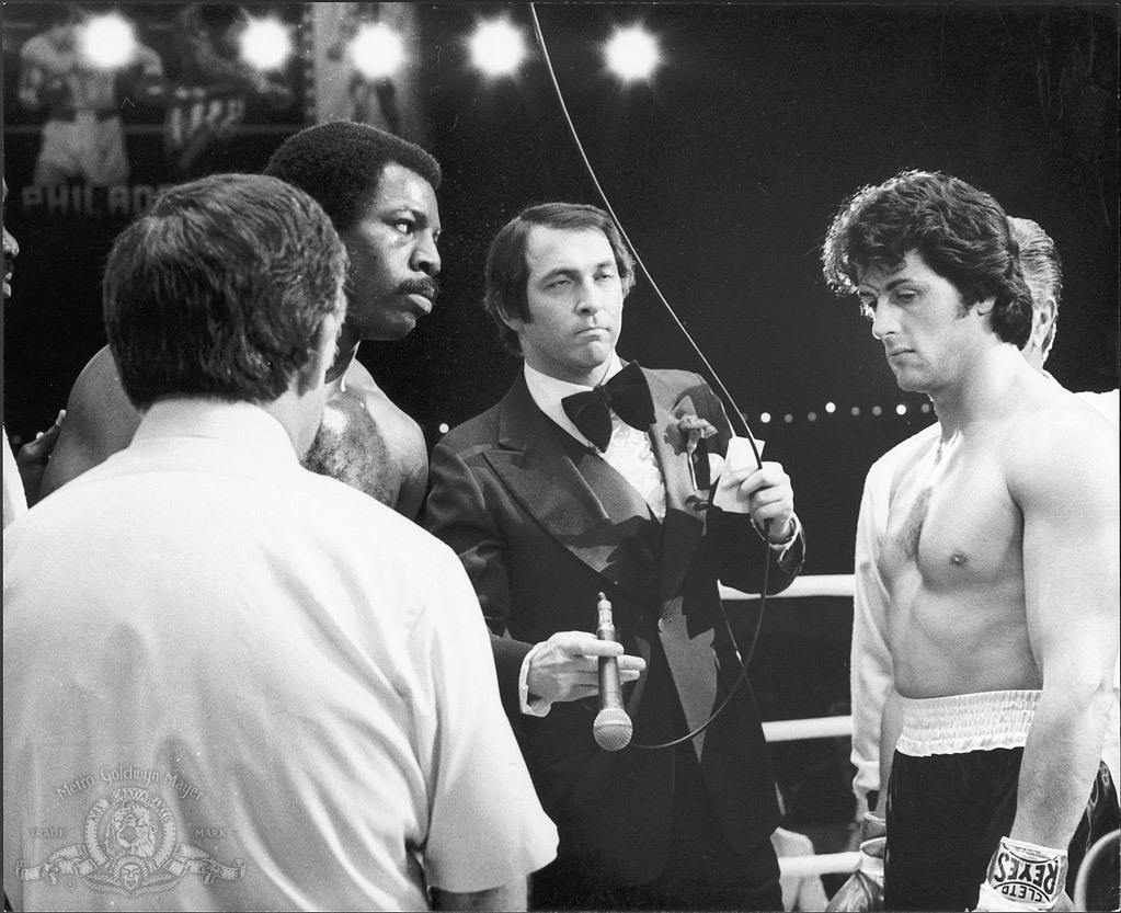 Still of Sylvester Stallone and Carl Weathers in Rocky II (1979)