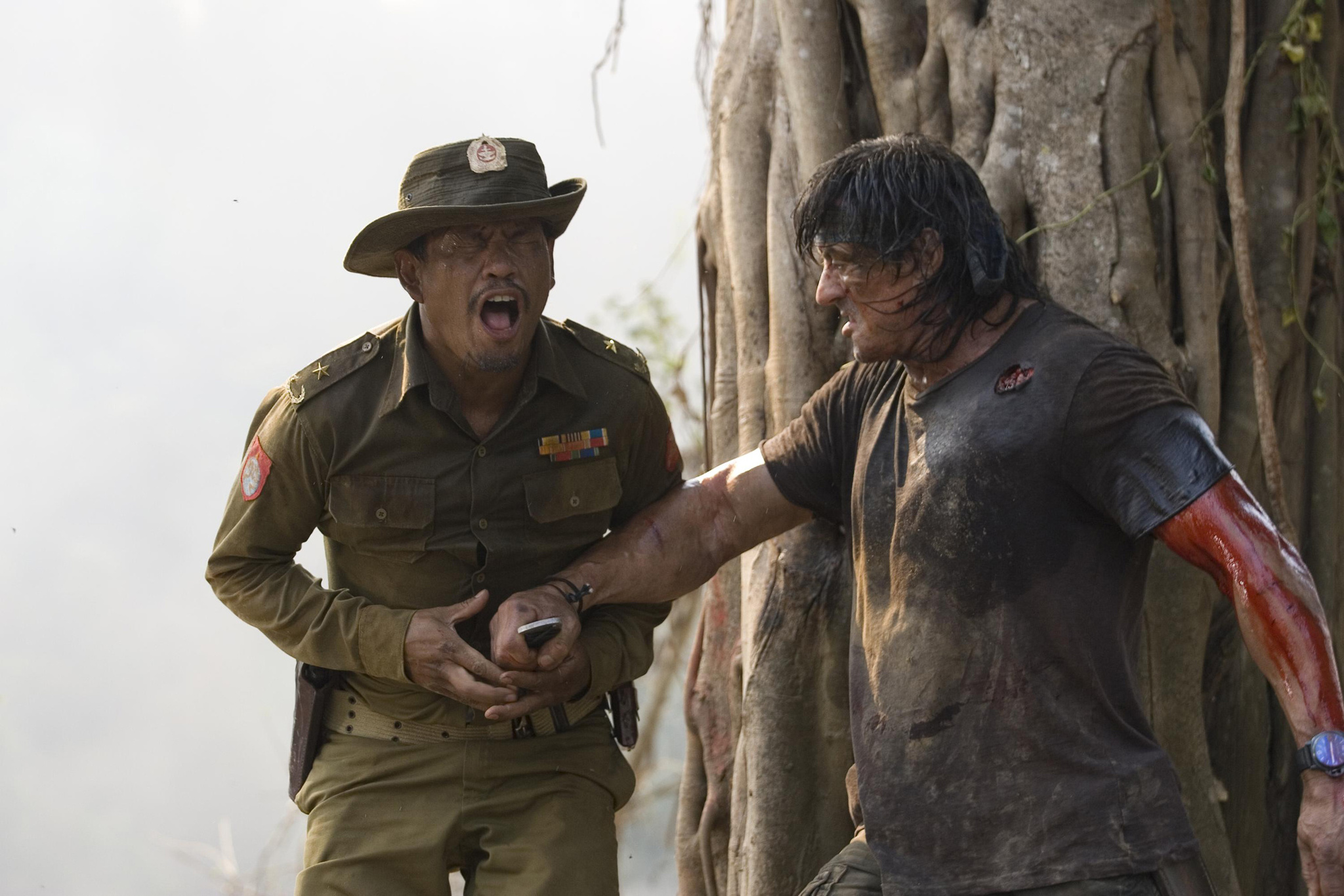 Still of Sylvester Stallone in Rambo (2008)