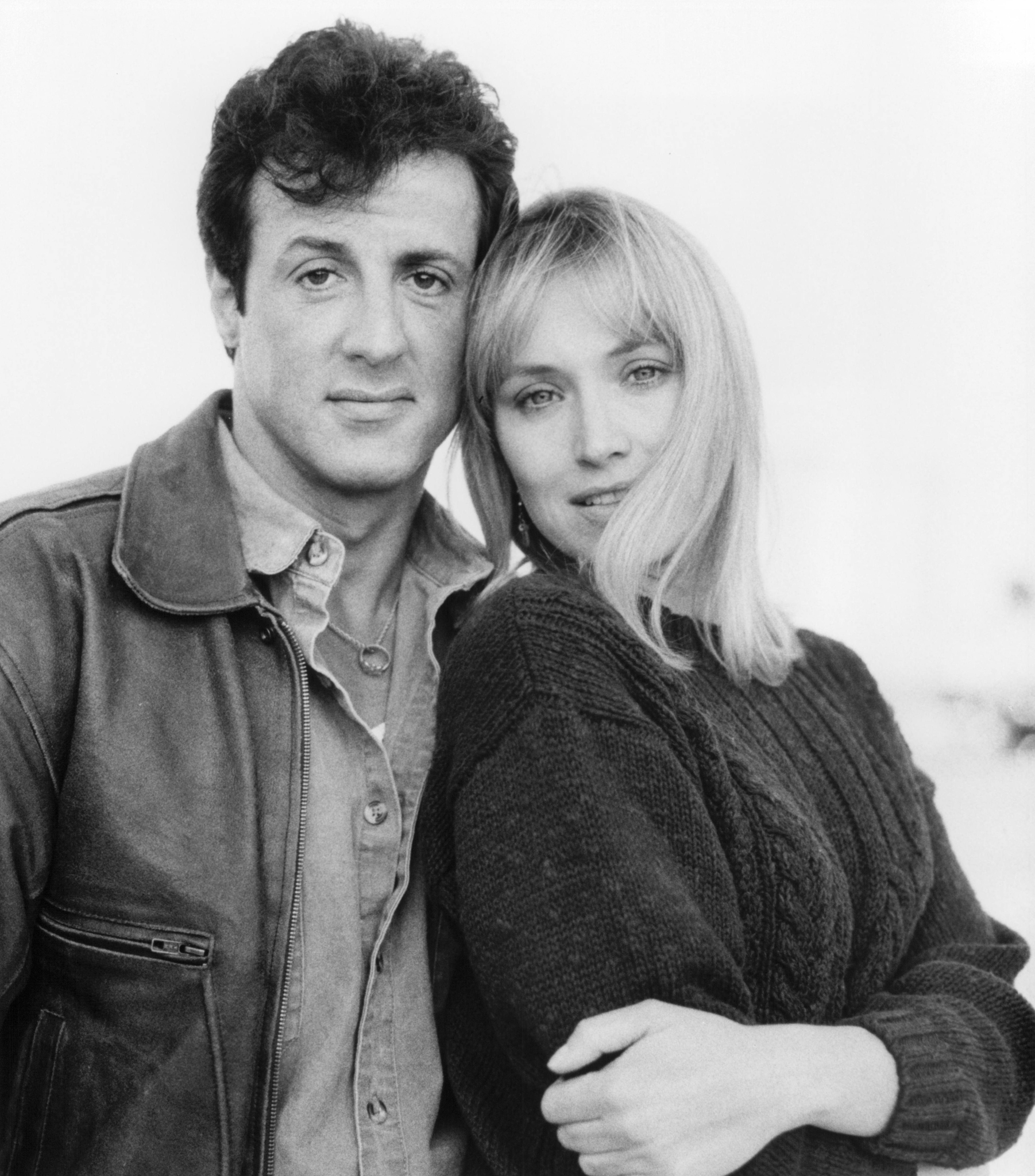 Still of Sylvester Stallone and Darlanne Fluegel in Lock Up (1989)