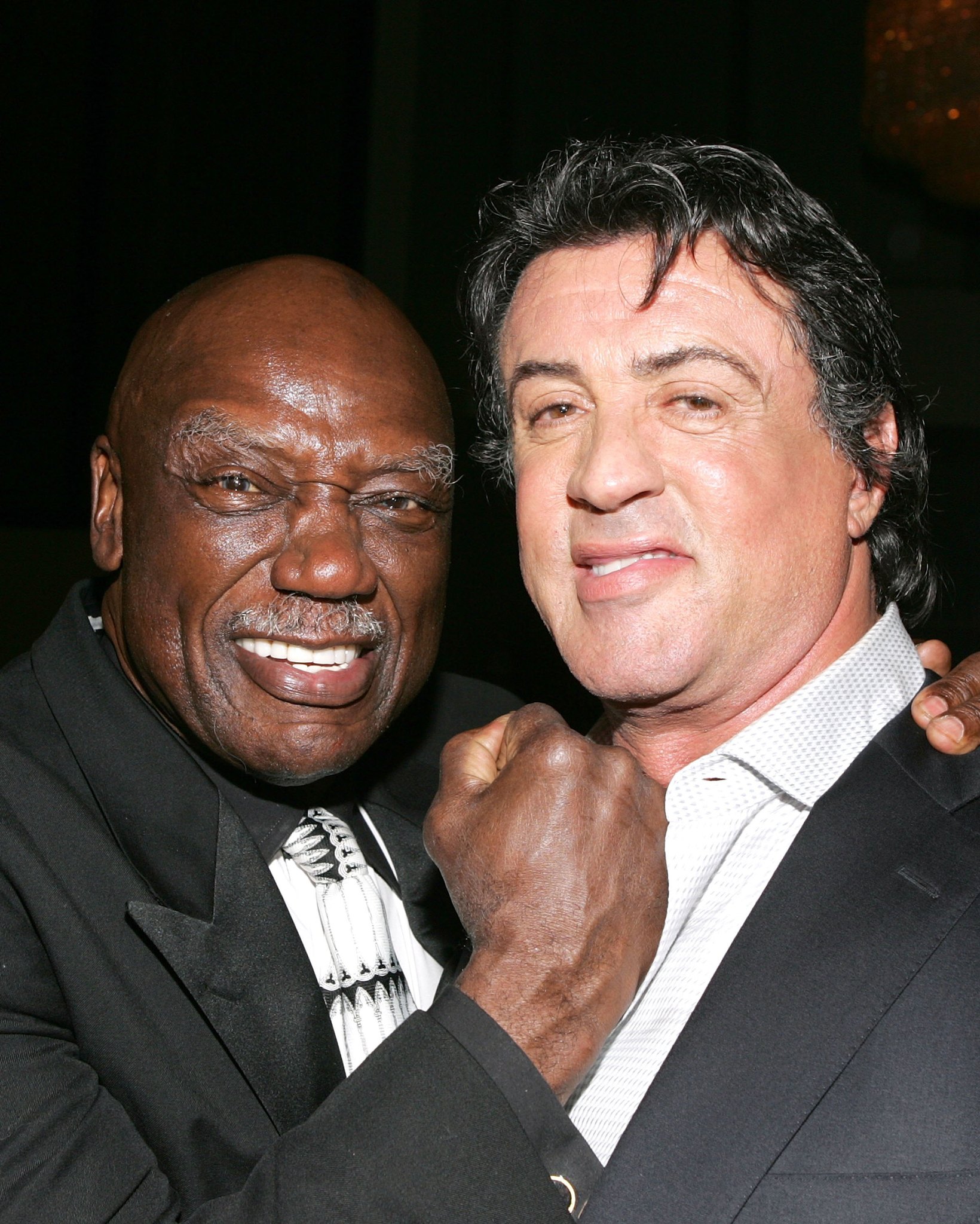 Sylvester Stallone and Tony Burton