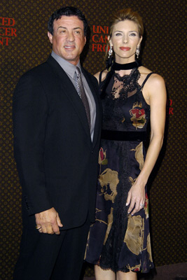 Sylvester Stallone and Jennifer Flavin