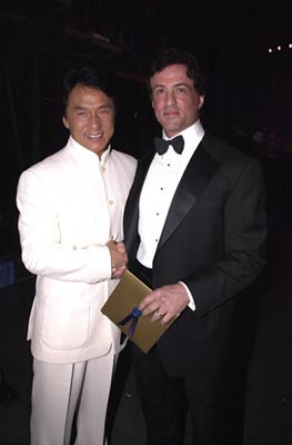 Sylvester Stallone and Jackie Chan