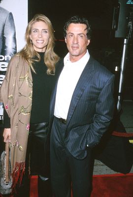 Sylvester Stallone and Jennifer Flavin at event of Get Carter (2000)