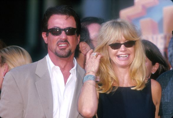 Sylvester Stallone and Goldie Hawn