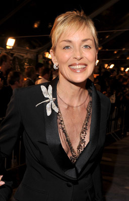 Sharon Stone at event of Keista Bendzamino Batono istorija (2008)