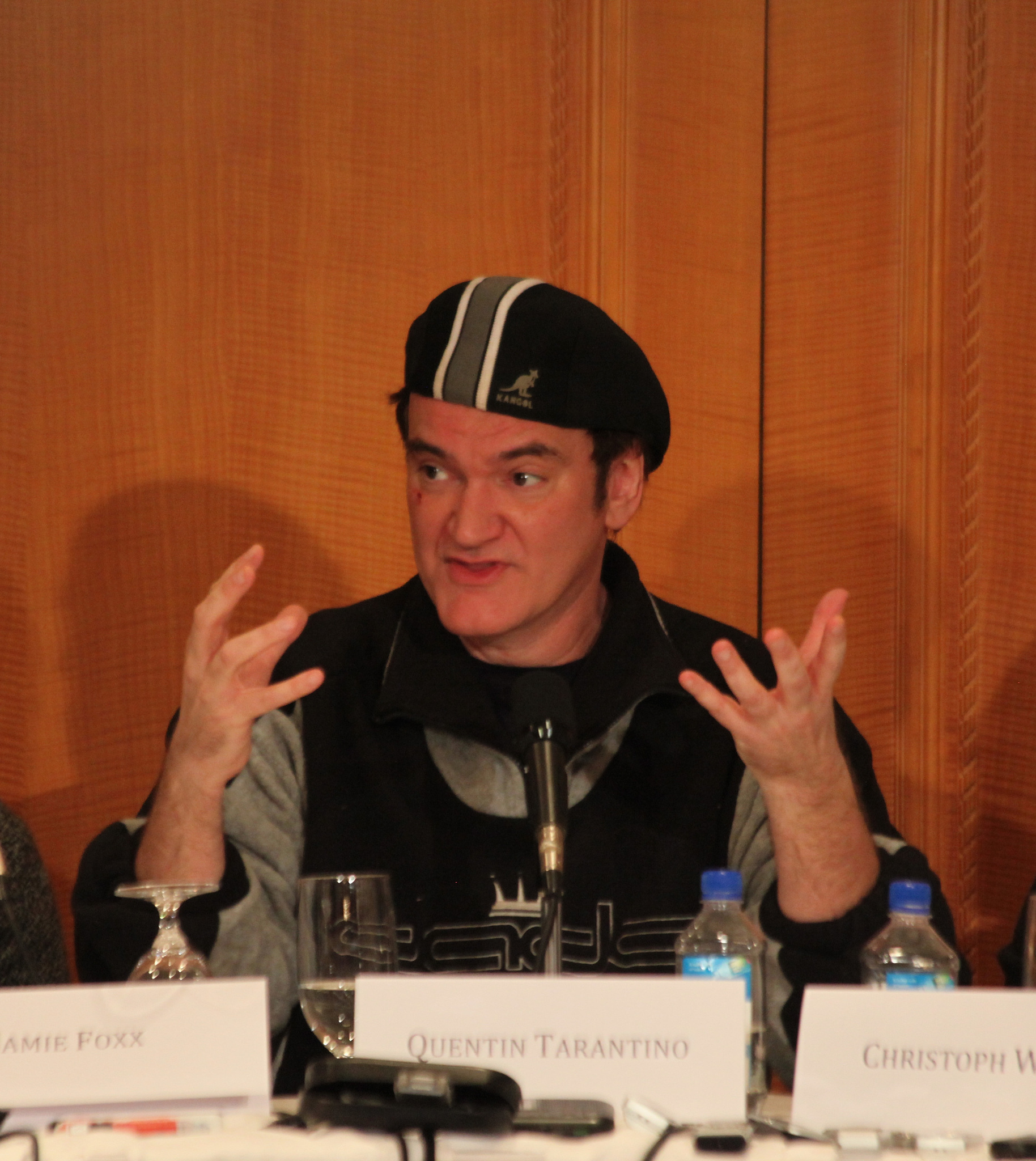 Quentin Tarantino at event of Istrukes Dzango (2012)