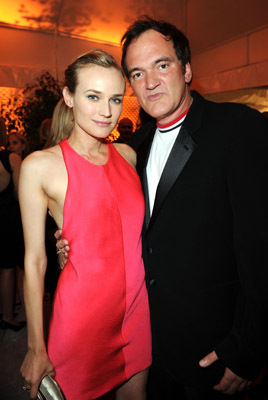 Quentin Tarantino and Diane Kruger