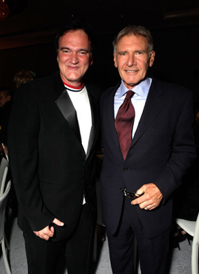 Harrison Ford and Quentin Tarantino