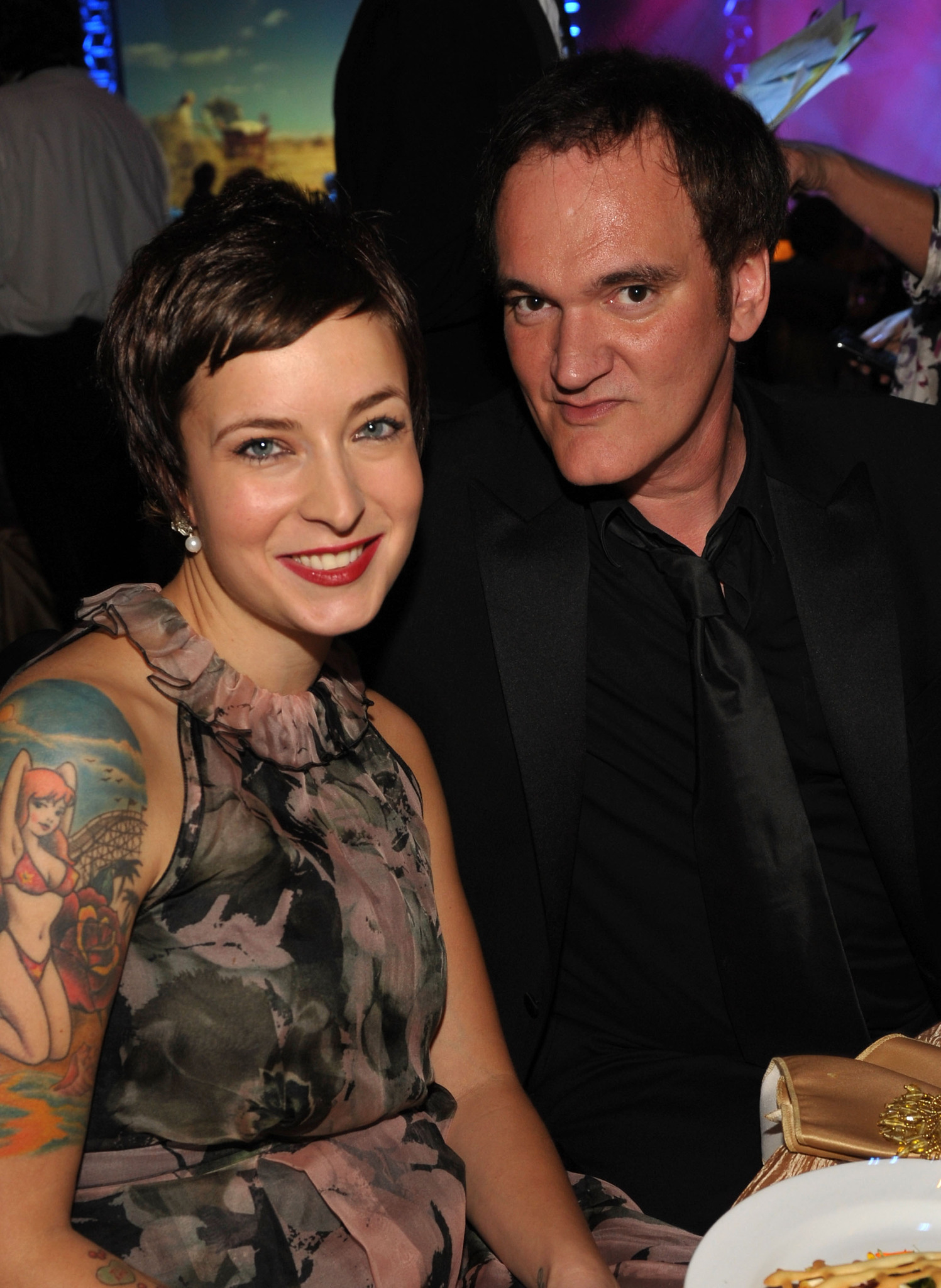 Quentin Tarantino and Diablo Cody