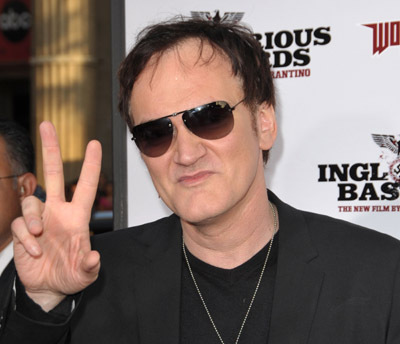 Quentin Tarantino at event of Negarbingi sunsnukiai (2009)