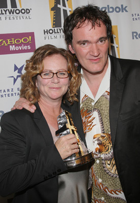 Quentin Tarantino and Sally Menke