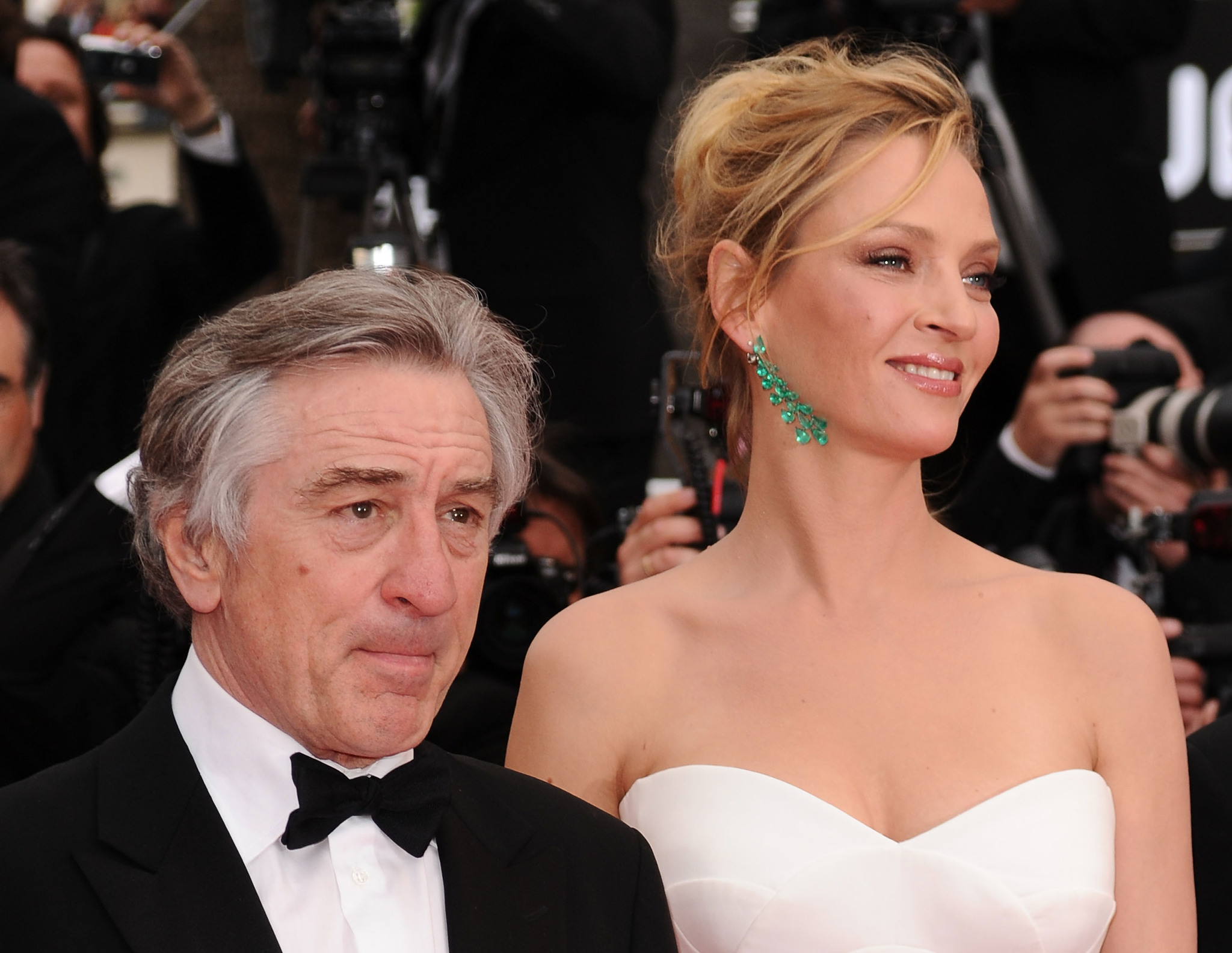 Robert De Niro and Uma Thurman