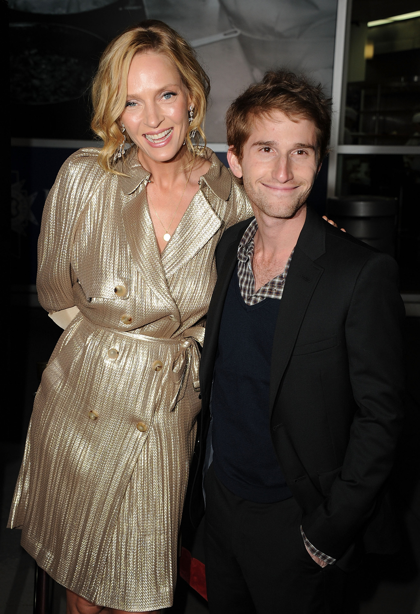 Uma Thurman and Max Winkler at event of Ceremony (2010)