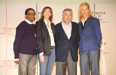 Robert De Niro, Uma Thurman, Spike Lee and Jane Rosenthal