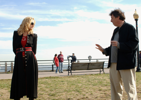 Uma Thurman and Ivan Reitman in Mano super buvusioji (2006)