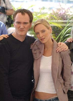 Quentin Tarantino and Uma Thurman at event of Nuzudyti Bila 2 (2004)