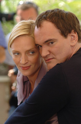 Quentin Tarantino and Uma Thurman at event of Nuzudyti Bila 2 (2004)