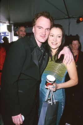 Quentin Tarantino and Jennifer Tilly
