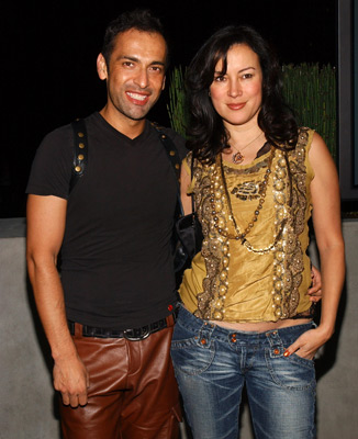 Jennifer Tilly and Eduardo Lucero