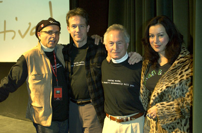 Jennifer Tilly, Joe Pantoliano, Boyd Gaines and Eric Weber at event of Second Best (2004)