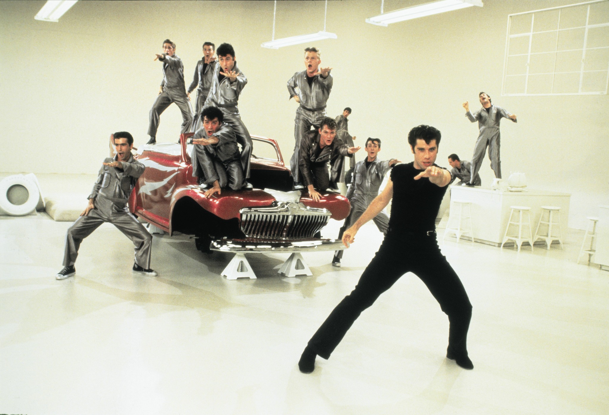 Still of John Travolta in Grease (1978)