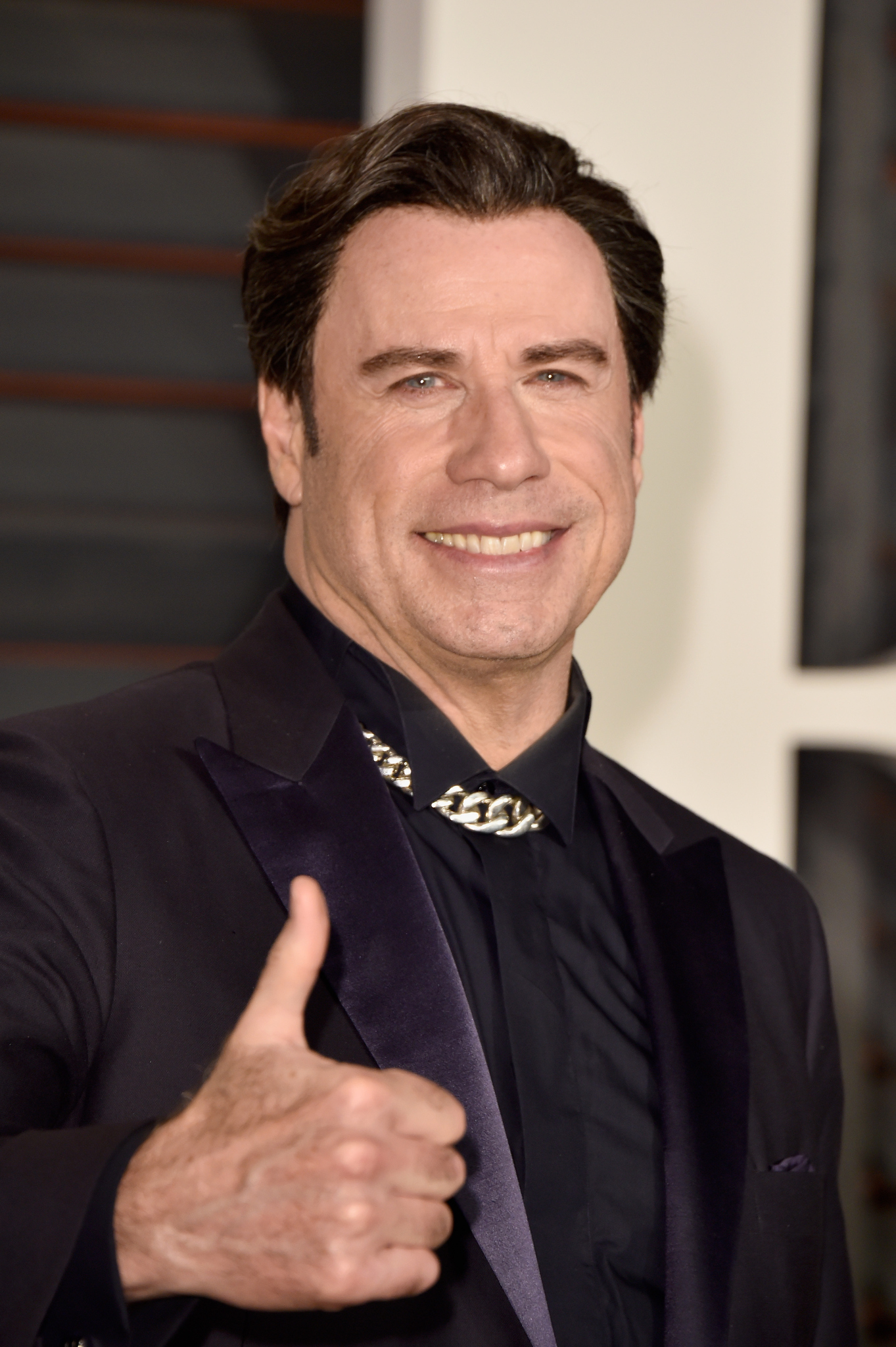 John Travolta at event of The Oscars (2015)
